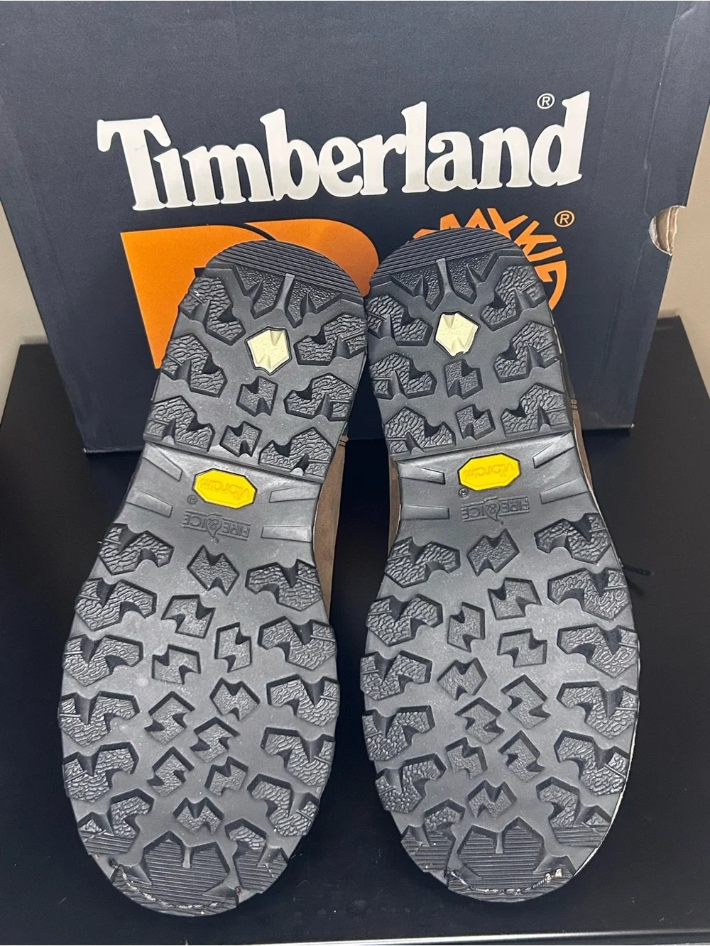 Timberland Brown and Black Men’s Waterproof Work Boots
